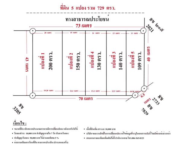 ที่ดินแบ่งขาย 109-200 ตร.วา บางบ่อ สมุทรปราการ ถนนคอนกรีต น้ำประปา ไฟฟ้าพร้อม ติดถนนซอย ใกล้ อบต.บางเพรียง